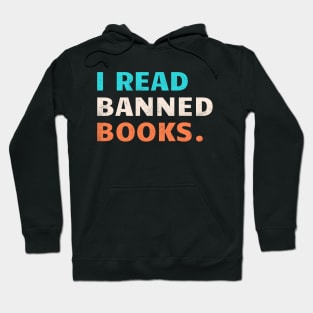 I Read Banned Books Vintage Hoodie